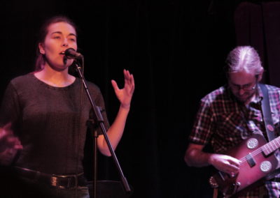 Marianne V et J-F Tremblay en spectacle au Slam du Tremplin en 2017