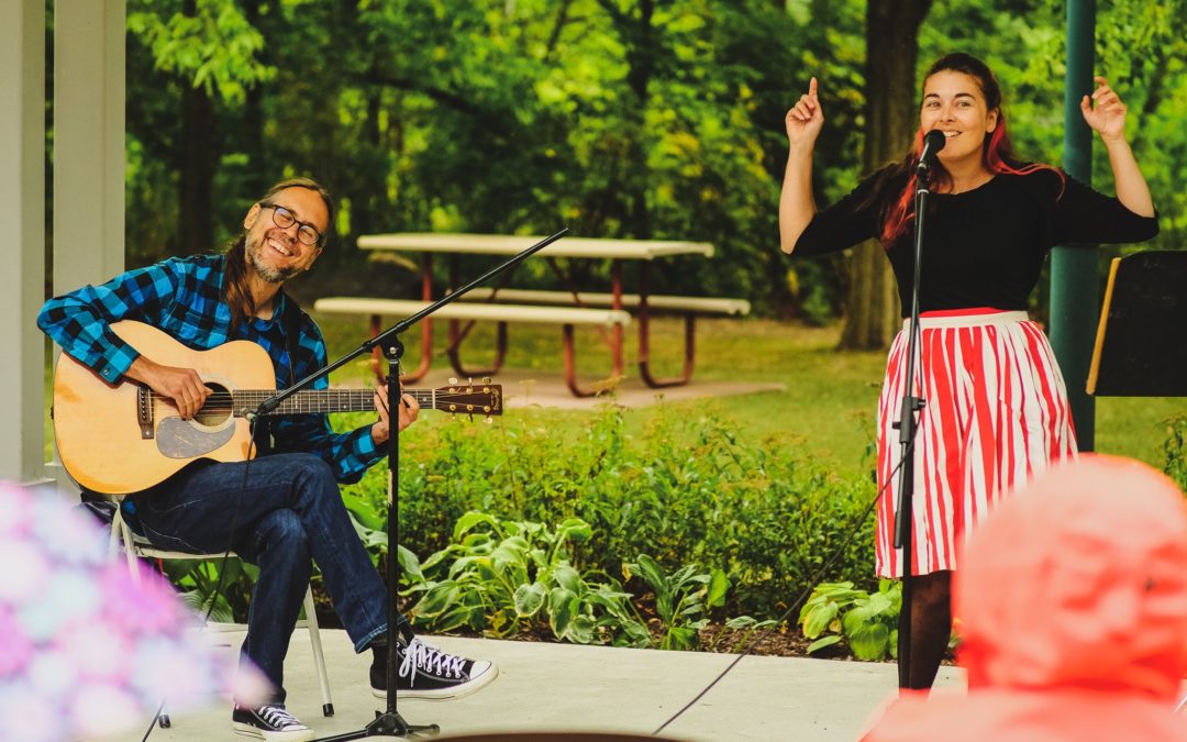 Marianne V et J-F Tremblay - Maison des arts et de la culture de Brompton - 28 août 2021 - photo par Les anti-stress de Monsieur Ménard