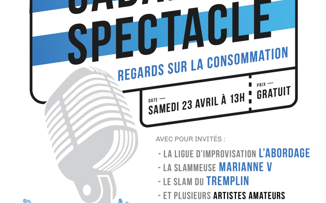 Affiche cabaret spectacle ACEF