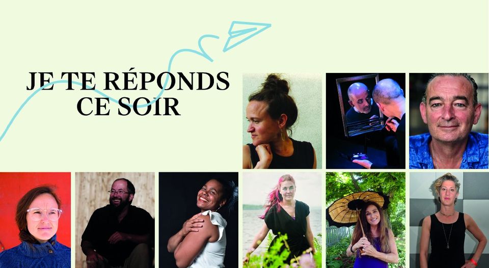 Je te réponds ce soir – spectacle littéraire au FIL