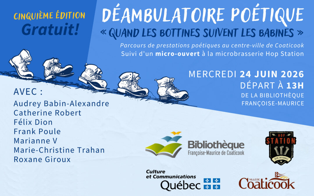 Déambulatoire poétique – 5e édition